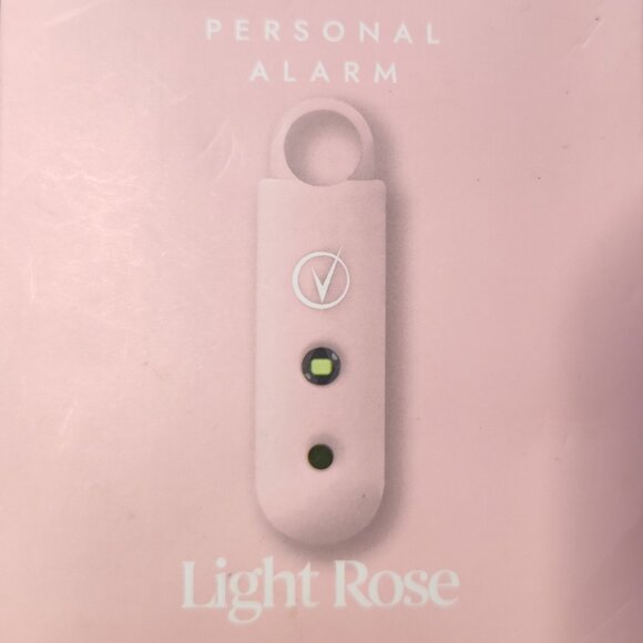 Vantamo Personal Alarm for Women, Extra Loud Double Speakers, Light Rose - Picture 1 of 7